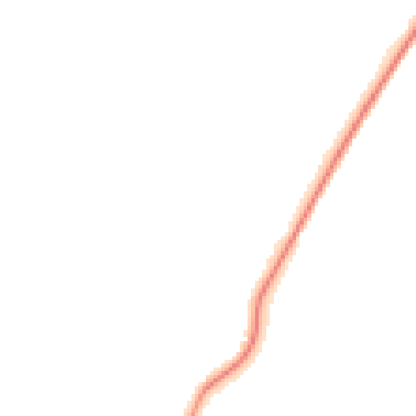 Night-time road noise heatmap for TN29 0QY