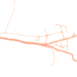 Daytime road noise heatmap for TN32 5DF