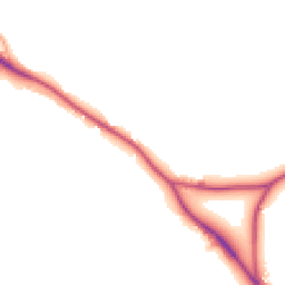 Daytime road noise heatmap for TN32 5JW