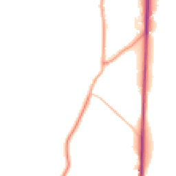 Daytime road noise heatmap for TN32 5LR
