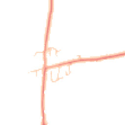 Daytime road noise heatmap for TN32 5QH