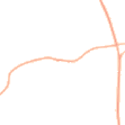 Night-time road noise heatmap for TN32 5QU