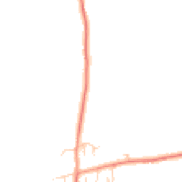 Daytime road noise heatmap for TN32 5RN