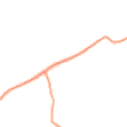 Daytime road noise heatmap for TN32 5TE