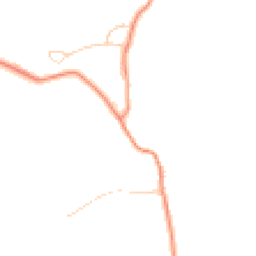 Daytime road noise heatmap for TN32 5UG