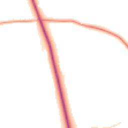 Daytime road noise heatmap for TN32 5UW