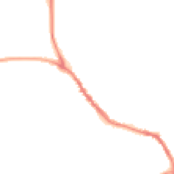 Night-time road noise heatmap for TN33 0AH