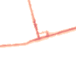 Night-time road noise heatmap for TN38 0DE