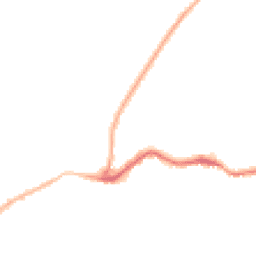 Night-time road noise heatmap for TN38 8BT