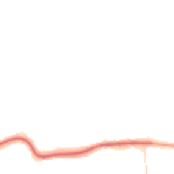 Night-time road noise heatmap for TN39 4JP
