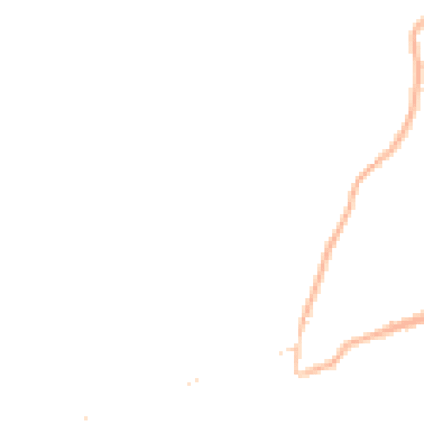 Night-time road noise heatmap for TN39 4TW