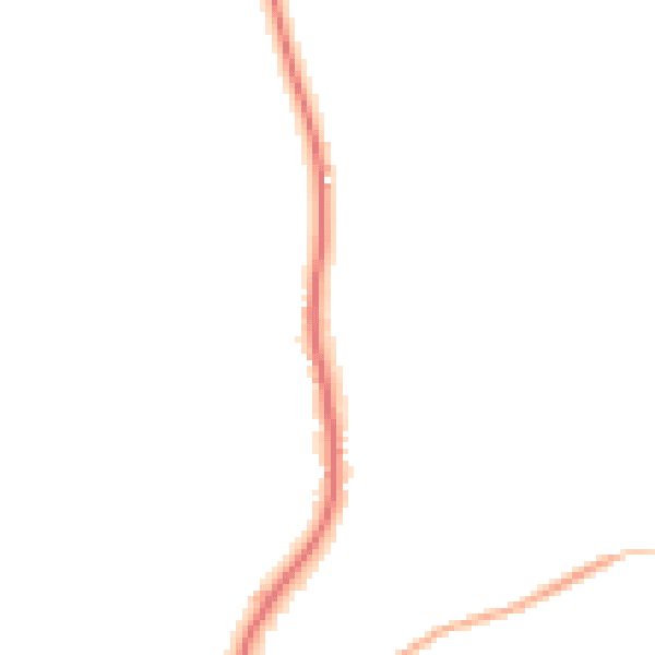 Night-time road noise heatmap for TN6 3PR