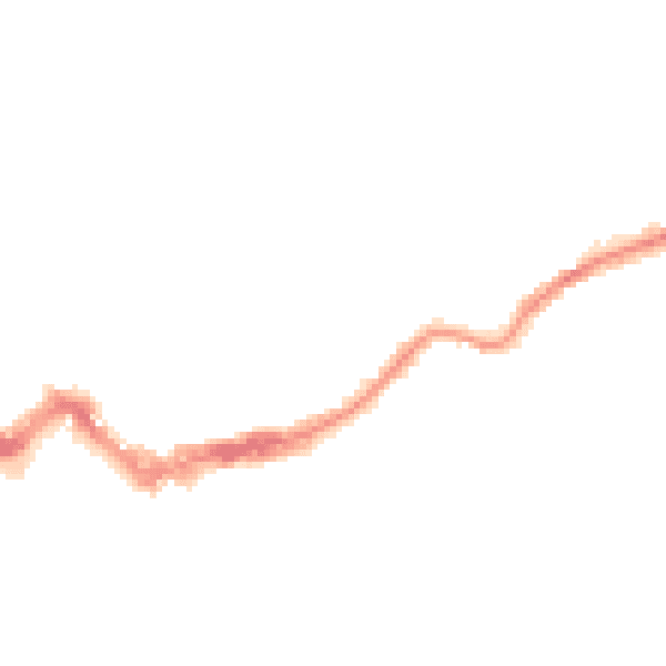 Night-time road noise heatmap for TQ1 1HF
