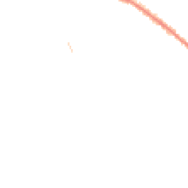 Night-time road noise heatmap for TQ1 3PU