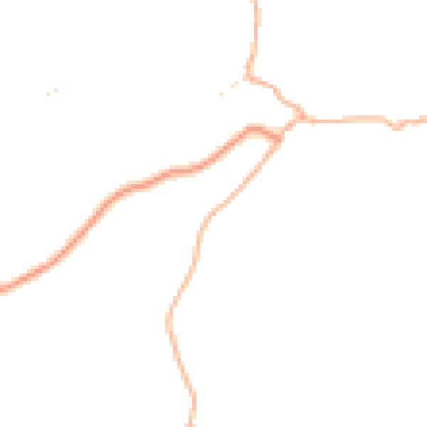 Daytime road noise heatmap for TQ10 9JG