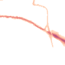 Night-time road noise heatmap for TQ12 1AE