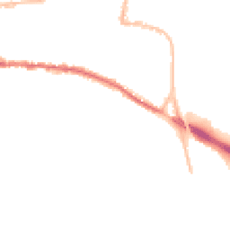Night-time road noise heatmap for TQ12 1BW