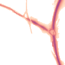 Night-time road noise heatmap for TQ12 1DE
