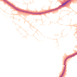 Daytime road noise heatmap for TQ12 1UP