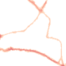 Night-time road noise heatmap for TQ12 2FE