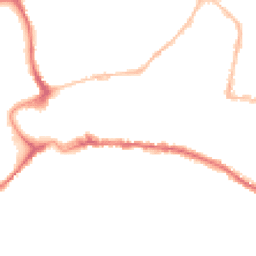 Night-time road noise heatmap for TQ12 2JS