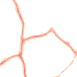 Night-time road noise heatmap for TQ12 2TL