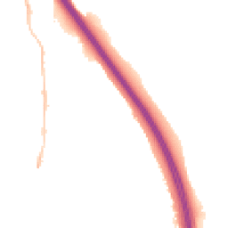 Night-time road noise heatmap for TQ12 3AB