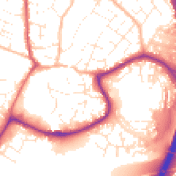 Daytime road noise heatmap for TQ12 3AG