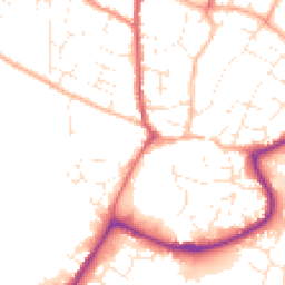 Daytime road noise heatmap for TQ12 3AJ