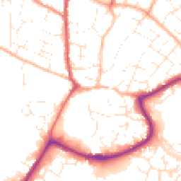 Daytime road noise heatmap for TQ12 3AS