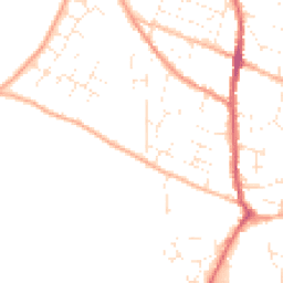 Daytime road noise heatmap for TQ12 3EN
