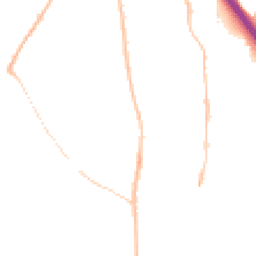 Night-time road noise heatmap for TQ12 3JQ