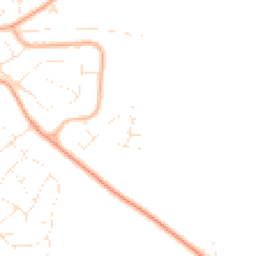 Daytime road noise heatmap for TQ12 4JX