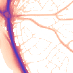 Daytime road noise heatmap for TQ12 4LN