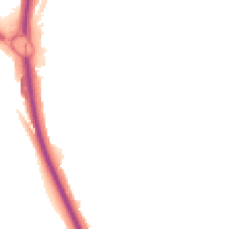 Night-time road noise heatmap for TQ12 4LN