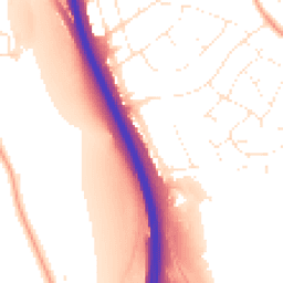 Daytime road noise heatmap for TQ12 4NG