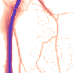 Daytime road noise heatmap for TQ12 5BP