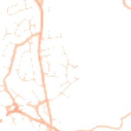 Daytime road noise heatmap for TQ12 5EN