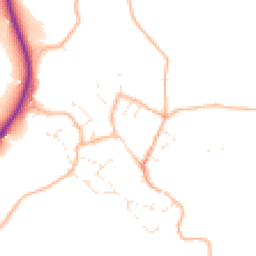 Daytime road noise heatmap for TQ12 5QD