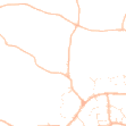 Daytime road noise heatmap for TQ12 5RX
