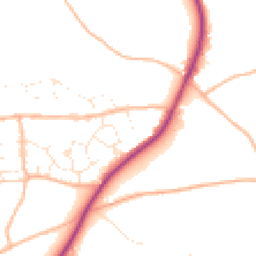 Daytime road noise heatmap for TQ12 5SZ