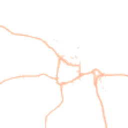 Daytime road noise heatmap for TQ12 6AY