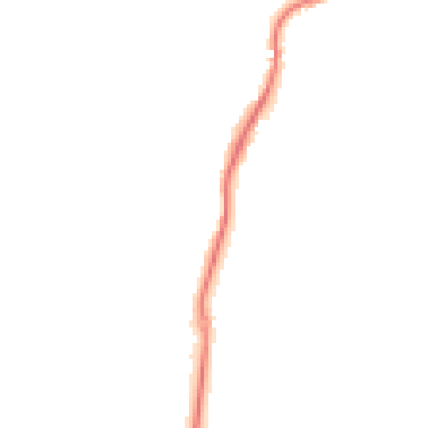 Night-time road noise heatmap for TQ12 6BU