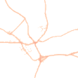 Daytime road noise heatmap for TQ12 6DL