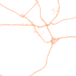 Daytime road noise heatmap for TQ12 6EB