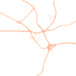 Daytime road noise heatmap for TQ12 6ER