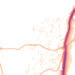 Daytime road noise heatmap for TQ12 6FF