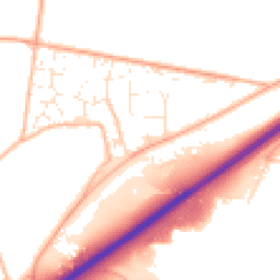Daytime road noise heatmap for TQ12 6GB