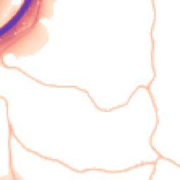 Daytime road noise heatmap for TQ12 6NS