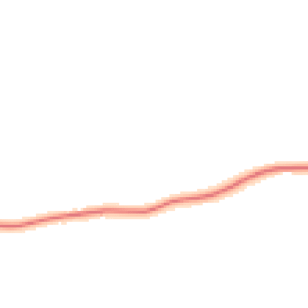 Night-time road noise heatmap for TQ12 6NU